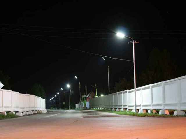 Монтаж наружного освещения